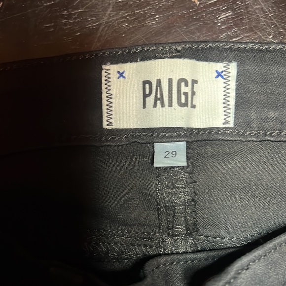 Paige denim black Verdugo Ultra Skinny Sz 29 - Picture 4 of 5